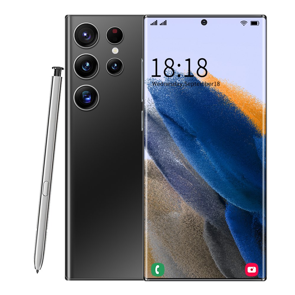 Most Cost-effective Gaming Smart Phone S23 Ultra 7.3 Inch Big Screen Hd 16gb+1tb Dual Sim Mobile Phone
